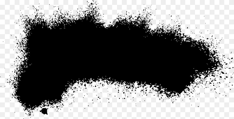 Transparent Spray Paint Vector, Gray Png Image