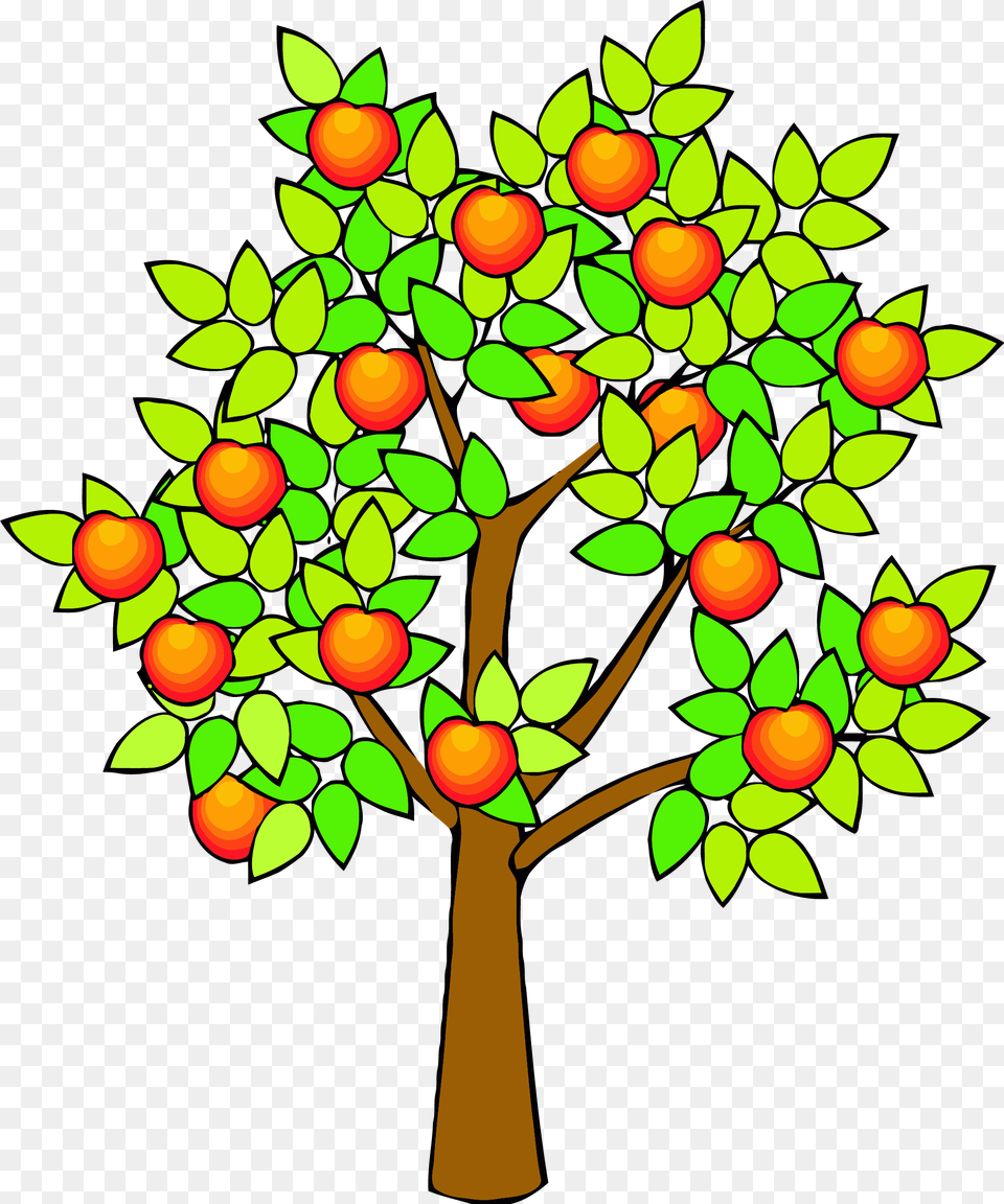 Transparent Spring Clipart Tree With Fruits Gif, Citrus Fruit, Produce, Food, Fruit Free Png Download