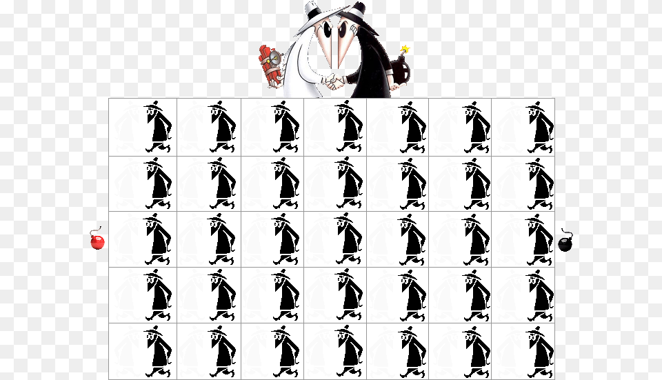 Transparent Spy Vs Spy Illustration, Text, Person Png Image