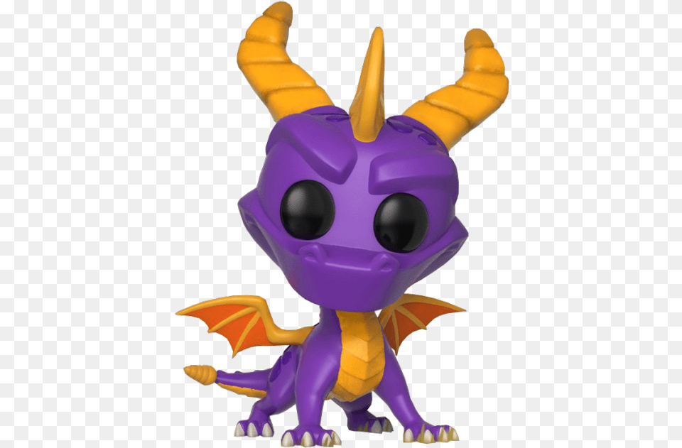 Transparent Spyro Pop Funko Pop Crash Bandicoot, Purple, Toy Free Png Download