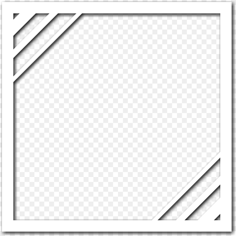 Square White Frame Saint Maclou Objectif Pose Free Transparent Png