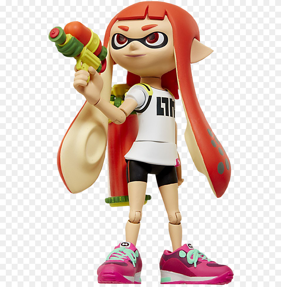 Transparent Squid Girl World Of Nintendo Inkling, Clothing, Footwear, Shoe, Person Png Image
