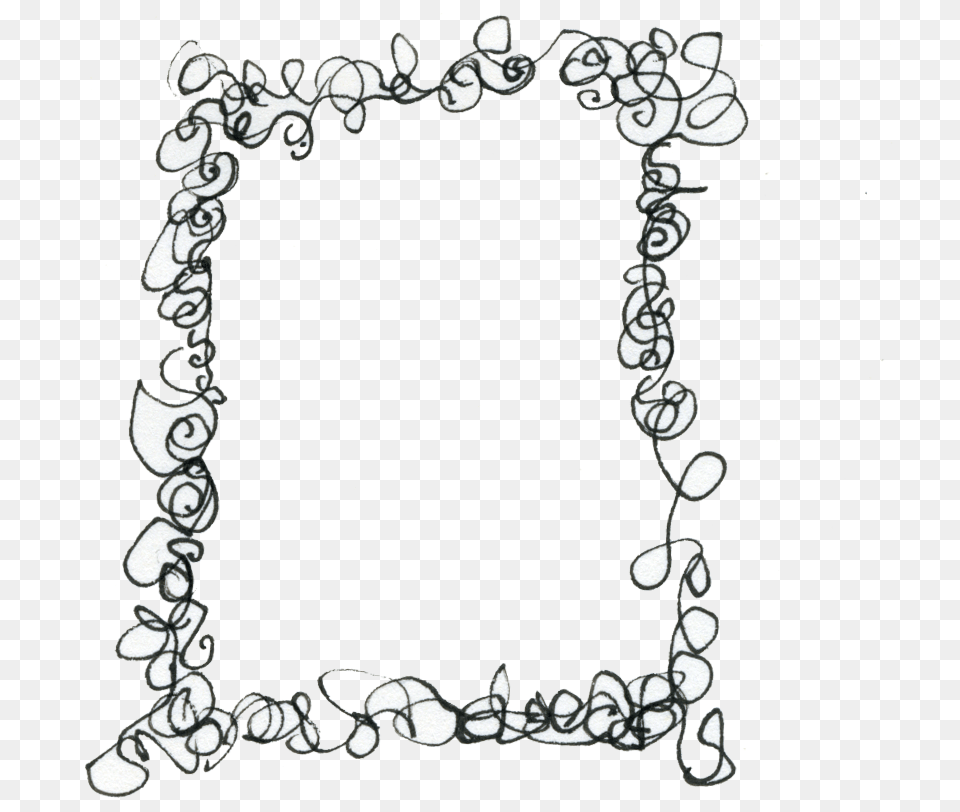 Transparent Squiggle Clipart Line Art, Accessories, Jewelry, Necklace Png Image