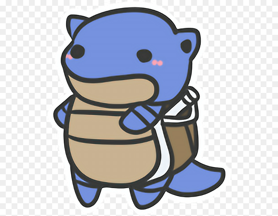 Transparent Squirtle Clipart Pokemon Cute Blastoise, Animal, Mammal, Wildlife Free Png