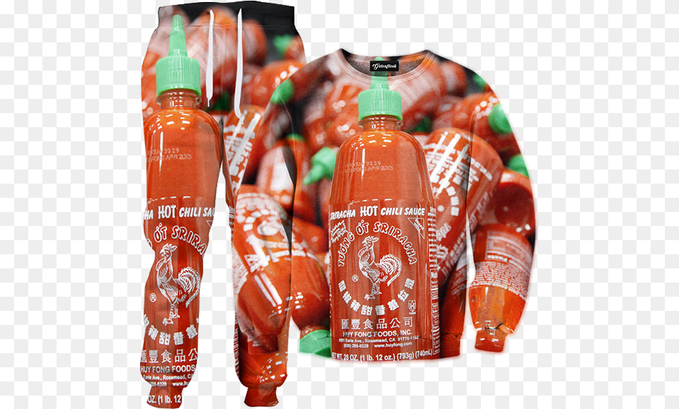 Transparent Sriracha Sriracha Hot Sauce, Food, Ketchup Png Image