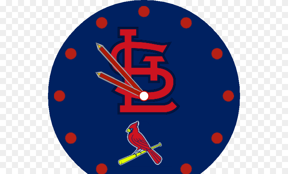 Transparent St Louis Cardinals, Animal, Bird, Analog Clock, Clock Png