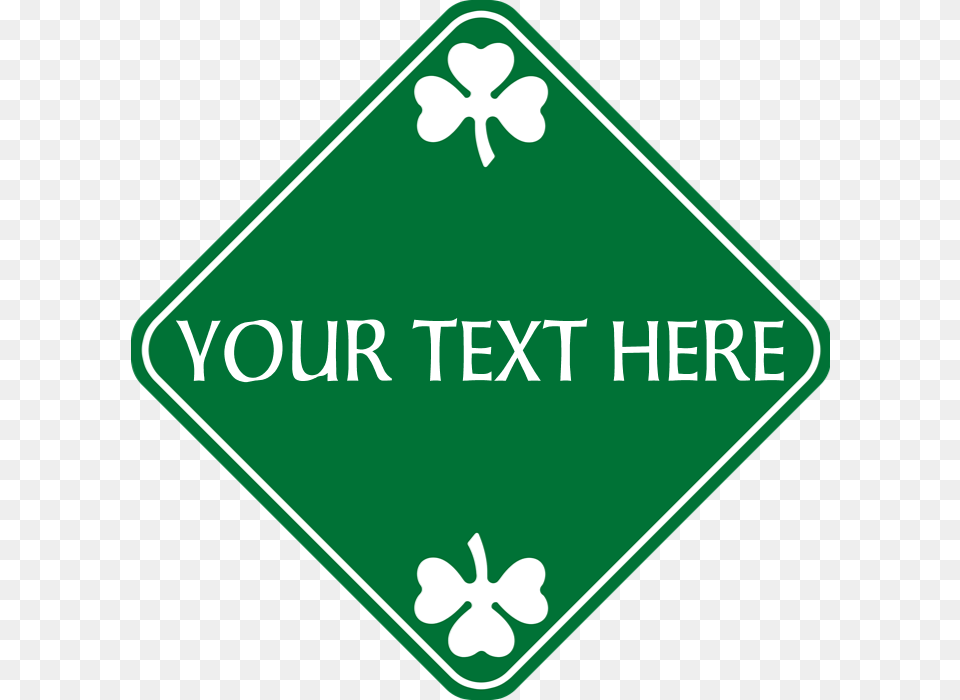 Transparent St Patrick S Day Border, Sign, Symbol, Road Sign, Disk Free Png Download