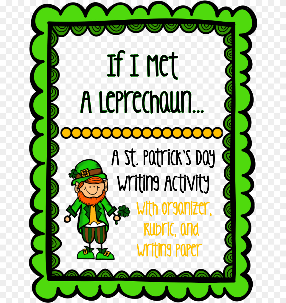 Transparent St Patrick S Day Border St Patricks Day Letter, Green, Baby, Person, Elf Free Png
