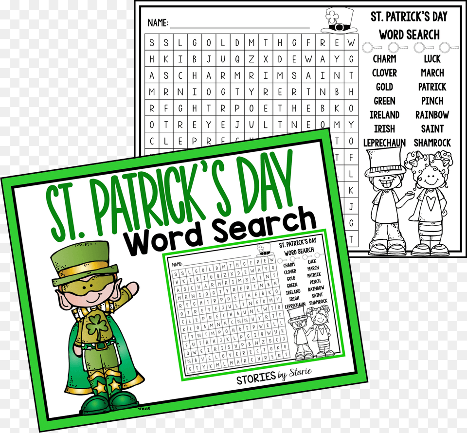 St Patrick S Day Clover Cartoon, Book, Comics, Page, Publication Free Transparent Png
