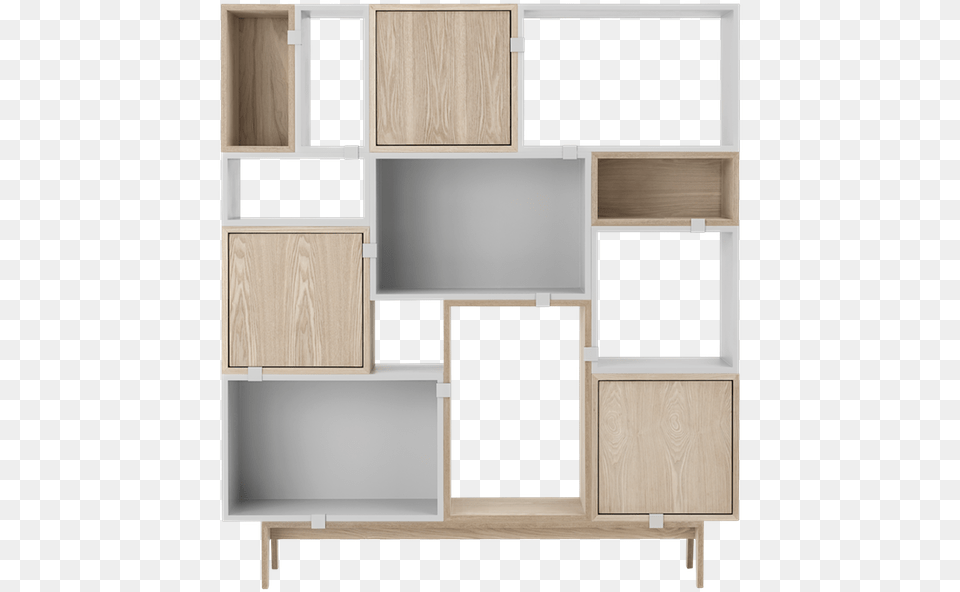Stacked Storage System Versatile And Muuto Stacked Storage System, Cabinet, Closet, Cupboard, Furniture Free Transparent Png