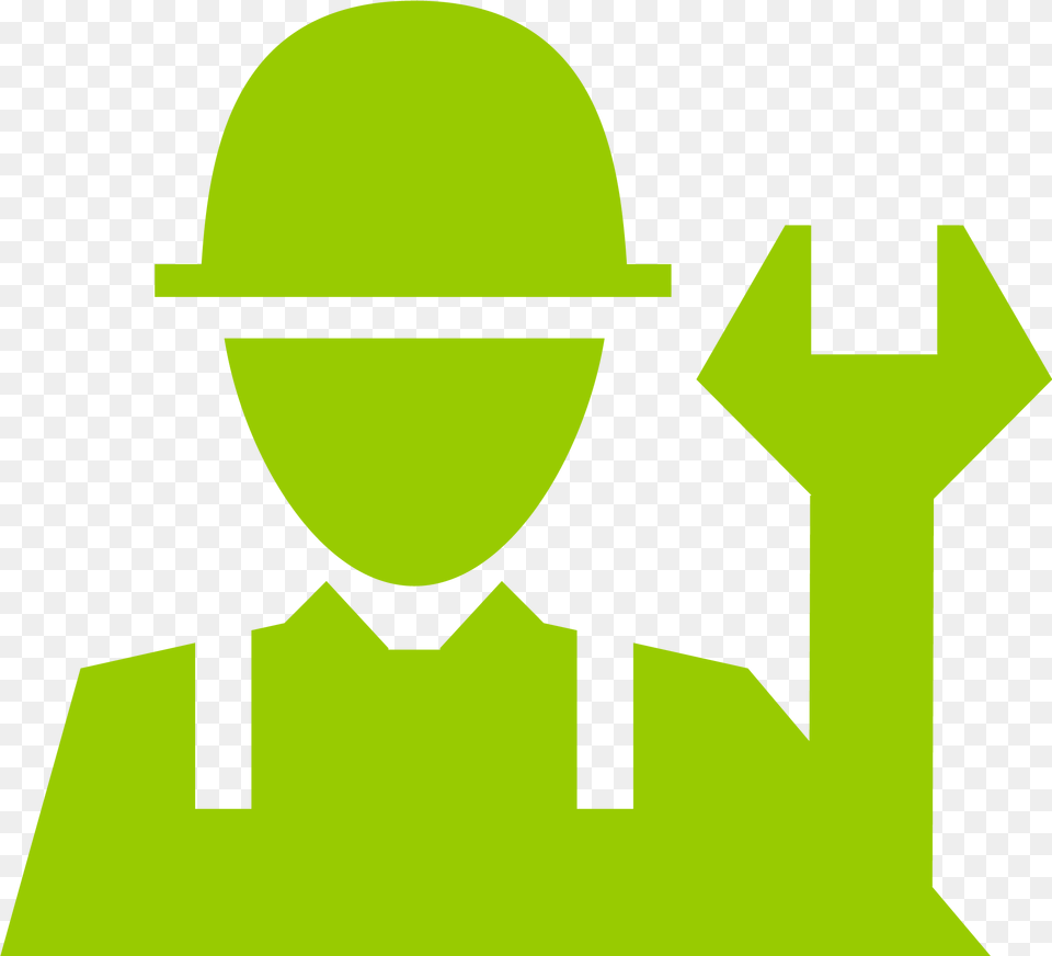 Transparent Staff Icon Operation And Maintenance Icon, Clothing, Green, Hardhat, Helmet Png Image