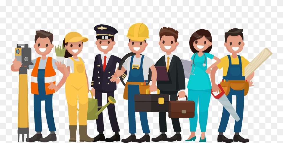 Staff People Working Clipart, Person, Boy, Child, Male Free Transparent Png