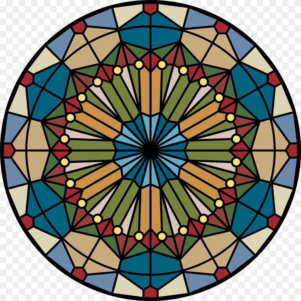 Transparent Stained Glass Window Round Church Stained Galss, Art, Stained Glass Png Image