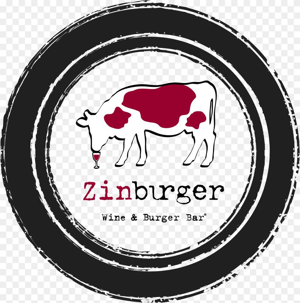 Stamp Of Approval Zinburger Wine Amp Burger Bar, Animal, Cattle, Livestock, Mammal Free Transparent Png