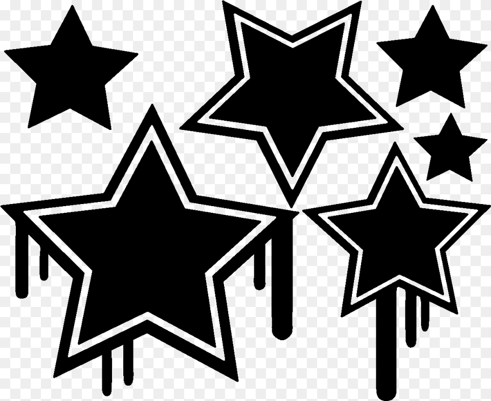 Transparent Star Icon Vector, Gray Free Png