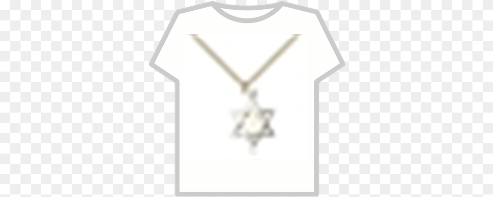 Transparent Star Of David Necklace Roblox Police Roblox T Shirt, Accessories, Pendant, Jewelry Png