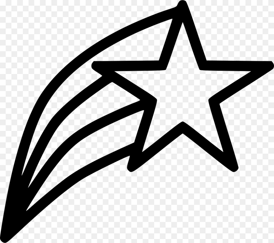 Transparent Star Outline Star Outline, Star Symbol, Symbol, Bow, Weapon Png Image