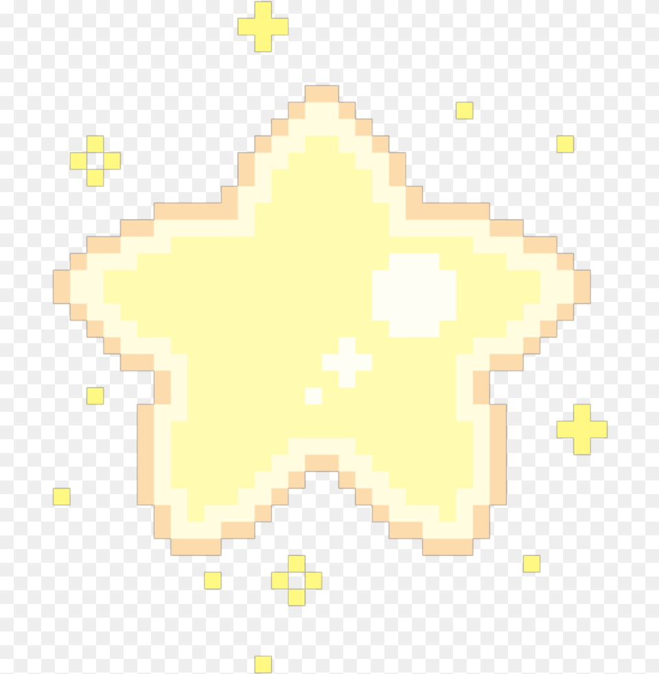Transparent Star Shine Transparent Pixel Star Gif, Star Symbol, Symbol, Cross Png