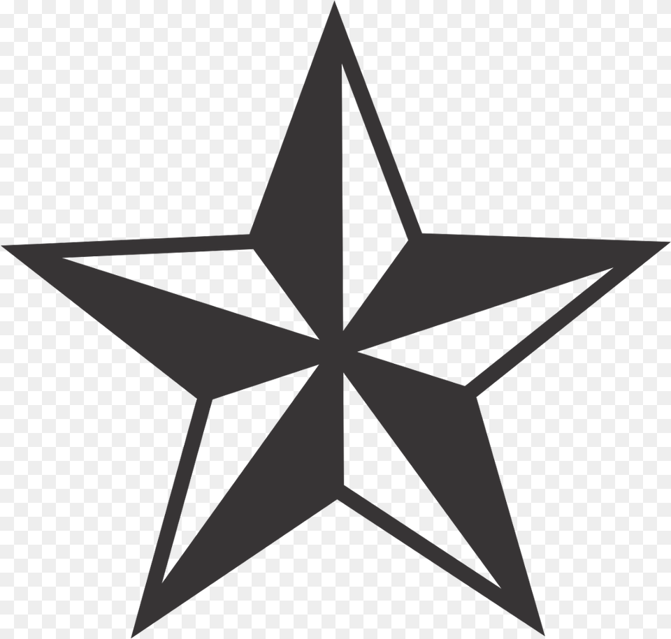 Transparent Star Tattoo Clipart Nautical Star Vector, Star Symbol, Symbol Png