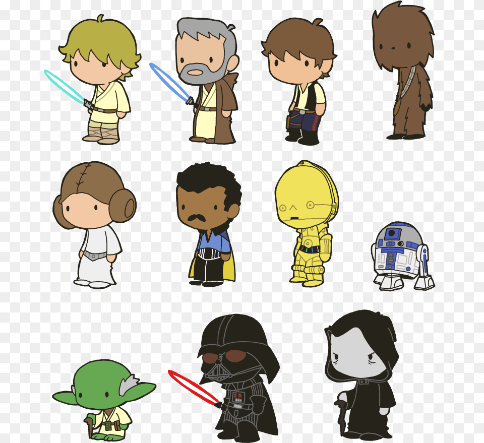 Star Wars Clip Art, Book, Comics, Publication, Baby Free Transparent Png