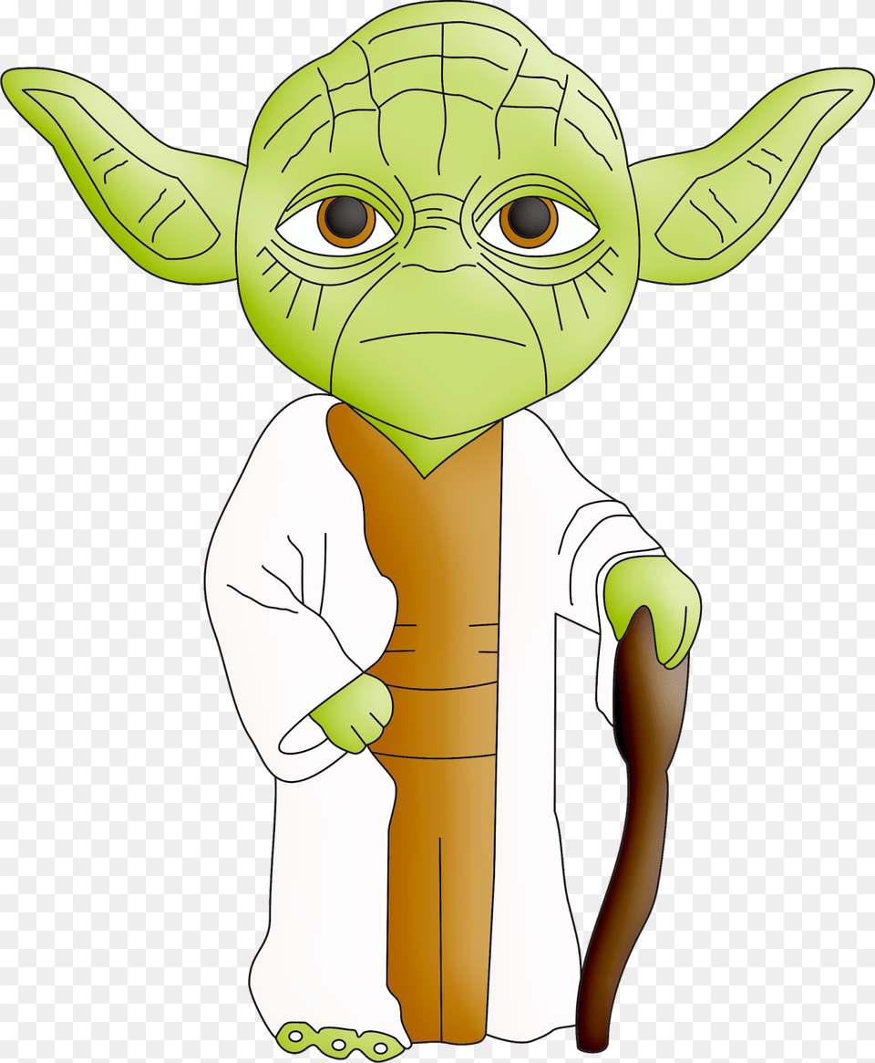 Transparent Star Wars Clip Art Star Wars Yoda Printable, Alien, Baby, Person, Face Free Png Download