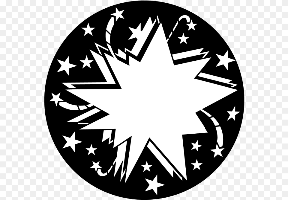 Transparent Starburst Transparent White Transparent Stars In A Circle, Leaf, Plant, Star Symbol, Symbol Free Png Download
