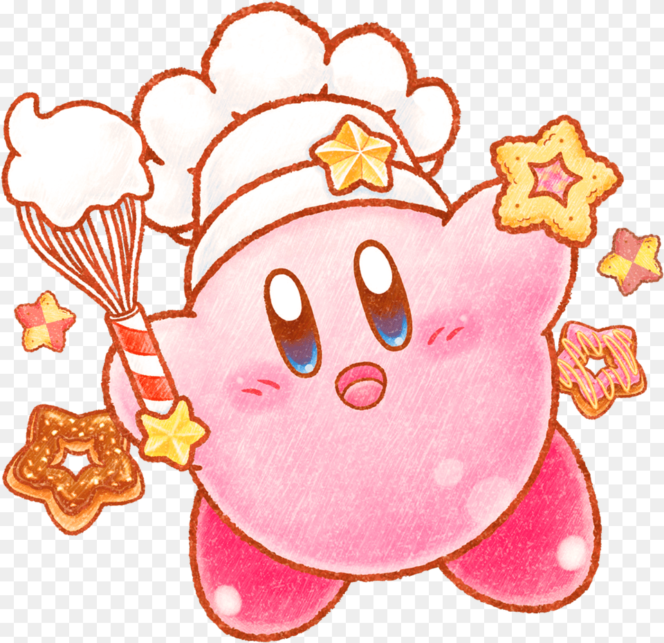 Transparent Stars Cute Kirby Art, Toy, Food, Sweets Free Png
