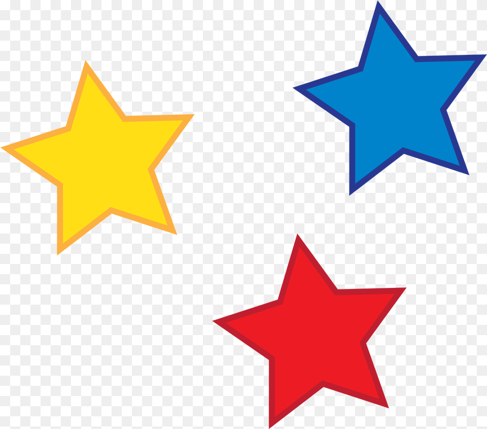 Stars Happy 4th Of July Clear Background, Star Symbol, Symbol, Cross Free Transparent Png