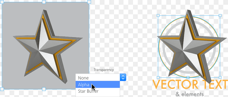 Stars Vector Make Vector 3d, Star Symbol, Symbol, Cross Free Transparent Png