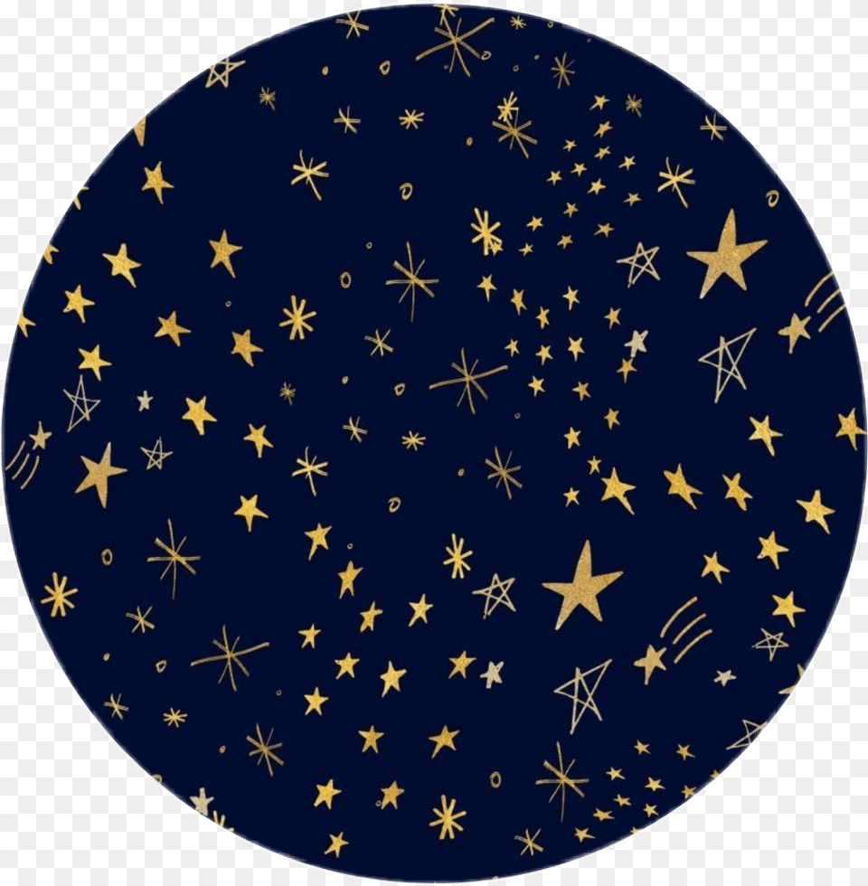 Transparent Stars Wallpaper Circle Background For Photo Editing, Nature, Night, Outdoors, Flag Png Image