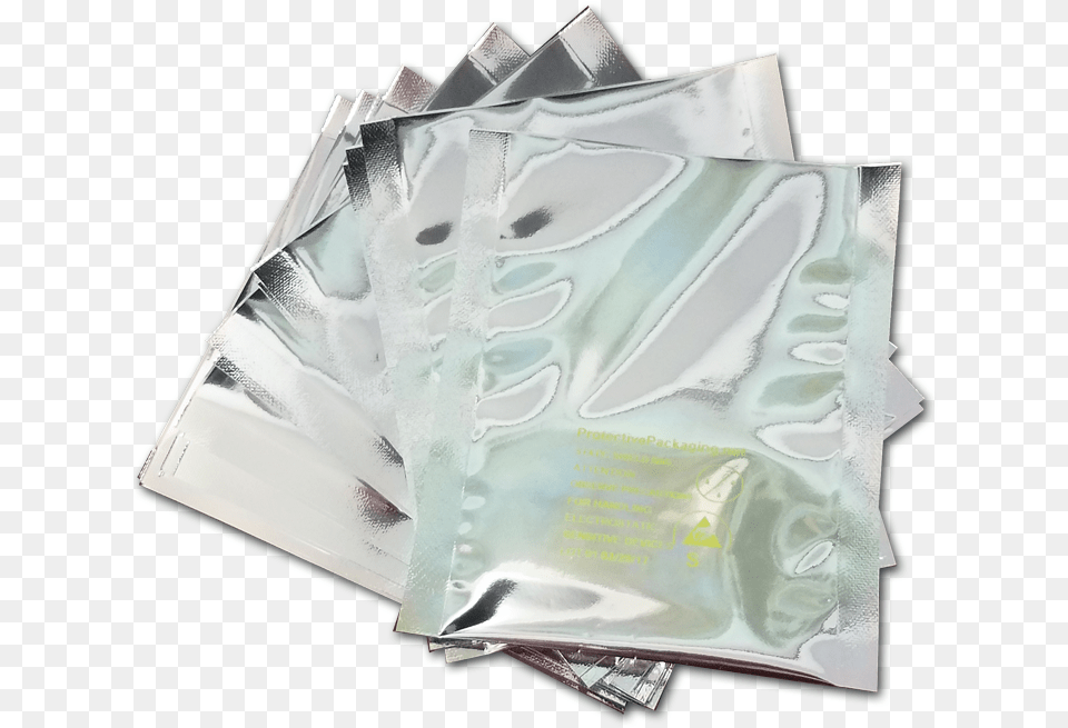 Transparent Static Electricity Esd Shielding Bag, Aluminium, Ice Png Image