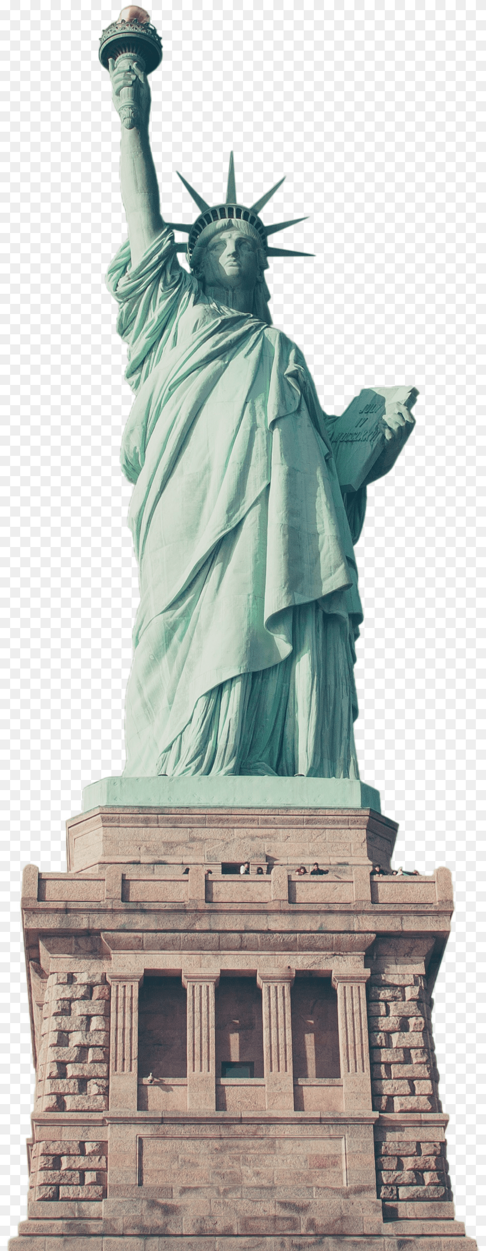 Transparent Statue Of Liberty Clipart Statue Of Liberty, Art, Adult, Person, Woman Png Image