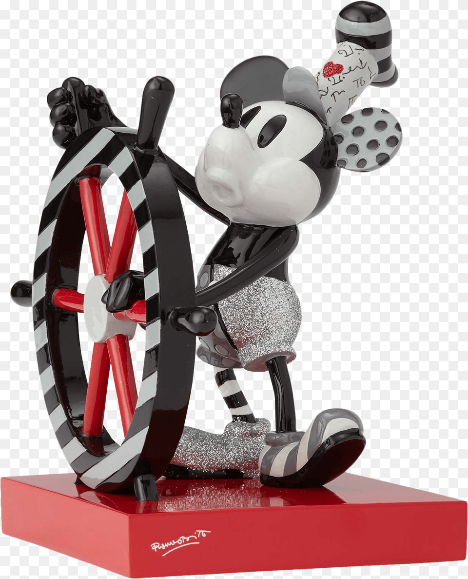 Transparent Steamboat Willie Mickey Mouse True Original, Figurine, Machine, Wheel Free Png Download