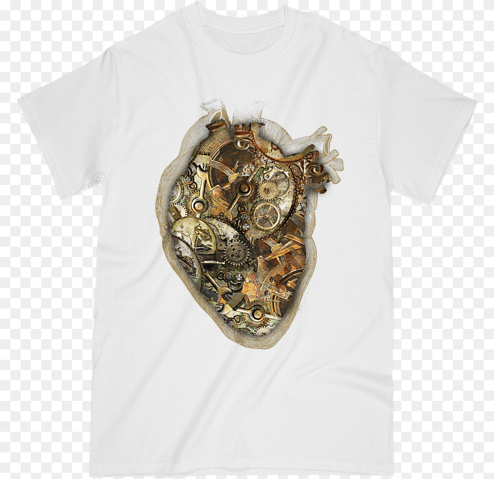 Steampunk Heart Blowfish, Clothing, T-shirt, Accessories Free Transparent Png