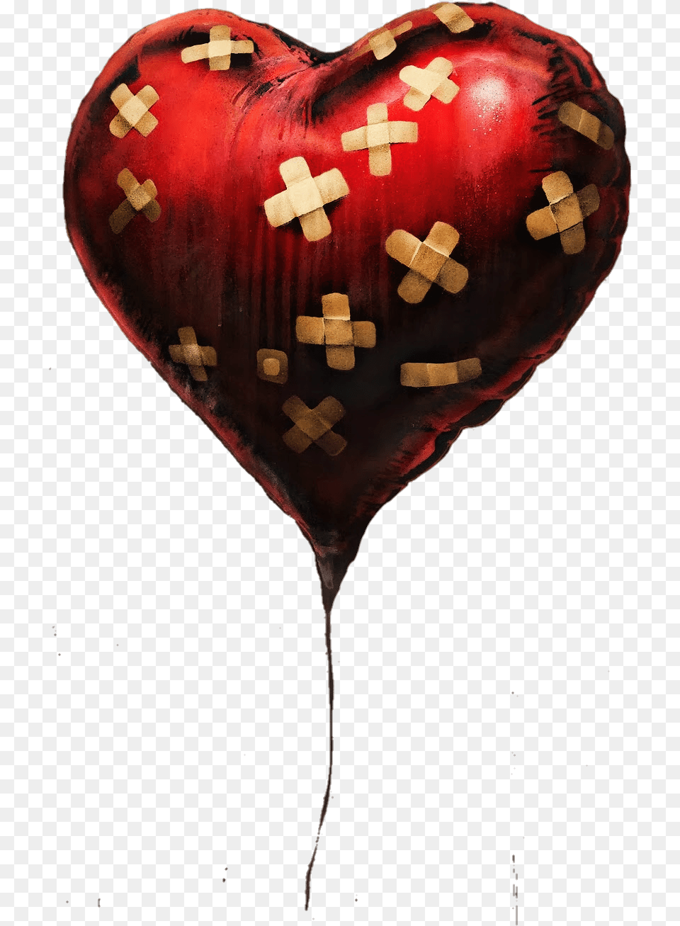 Steampunk Heart Clipart Banksy Balloon Band Aid, Symbol Free Transparent Png
