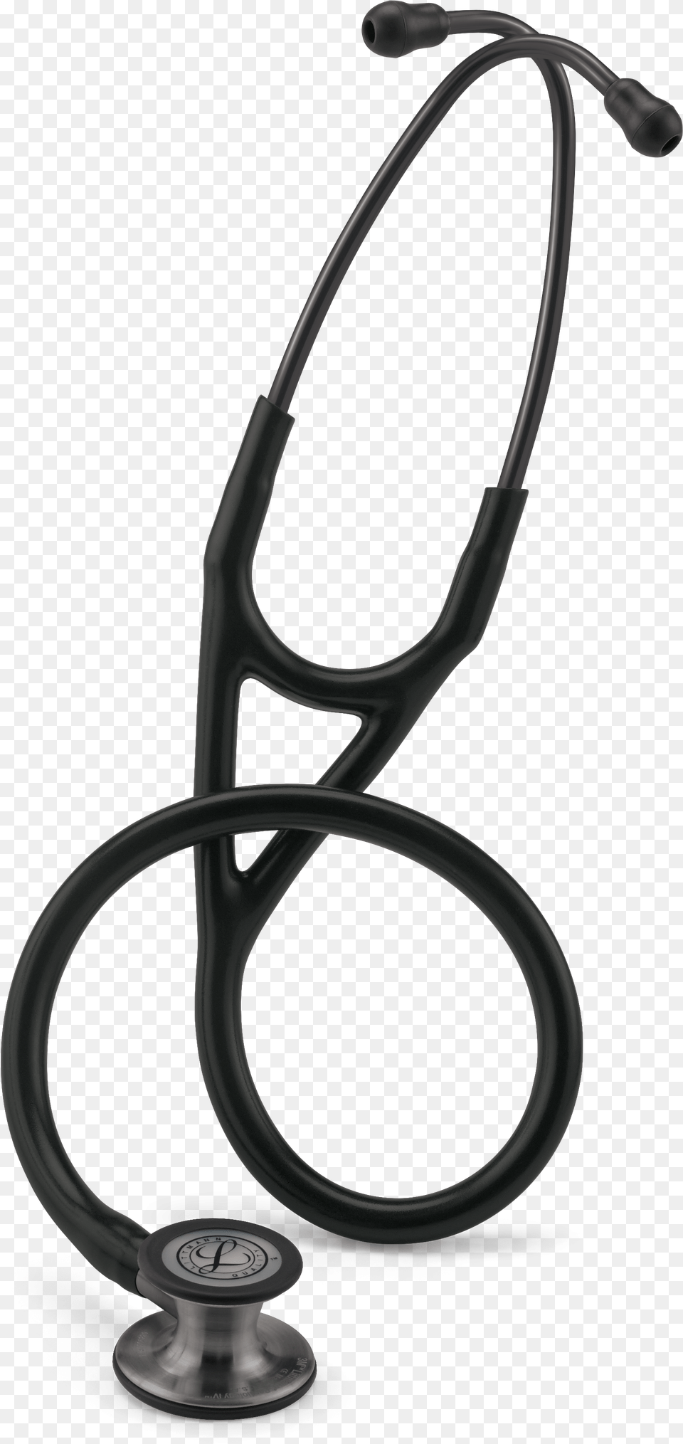 Transparent Stethoscope Medical Equipment Littmann Matte Black Stethoscope With Gold, Smoke Pipe Free Png Download