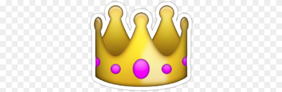 Transparent Stickers Emoji Crown Just Crown Emoji Iphone, Accessories, Jewelry Png