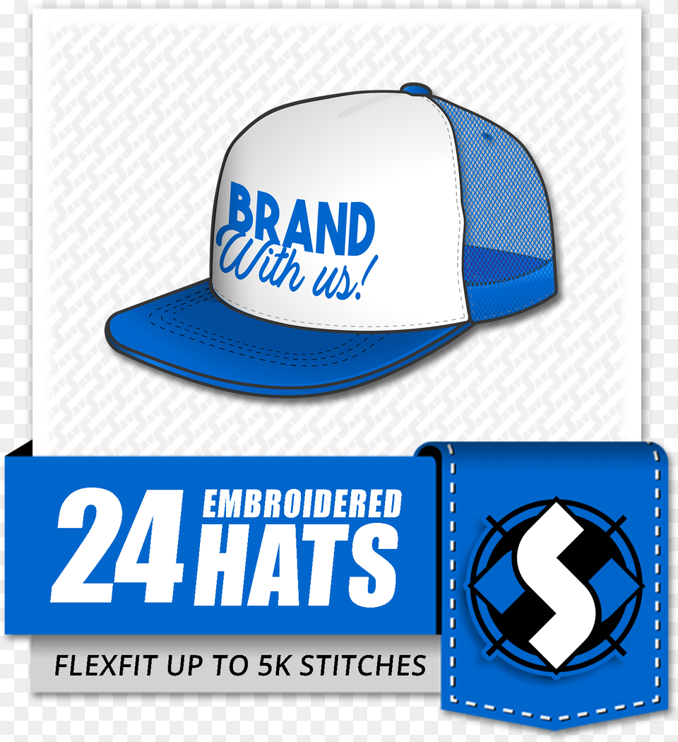 Transparent Stitches Baseball Cap, Baseball Cap, Clothing, Hat, Hardhat Free Png Download