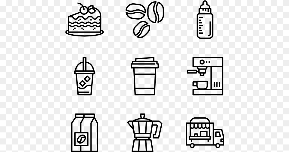 Transparent Stock Bar Drawing Coffee Shop Design Icons, Gray Png