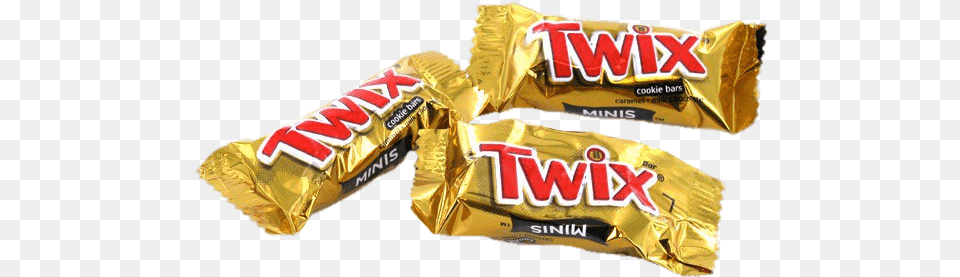 Transparent Stock Mini Twix Bars Transparent Twix Mini Bar 1 Piece, Food, Sweets, Candy, Ketchup Free Png Download