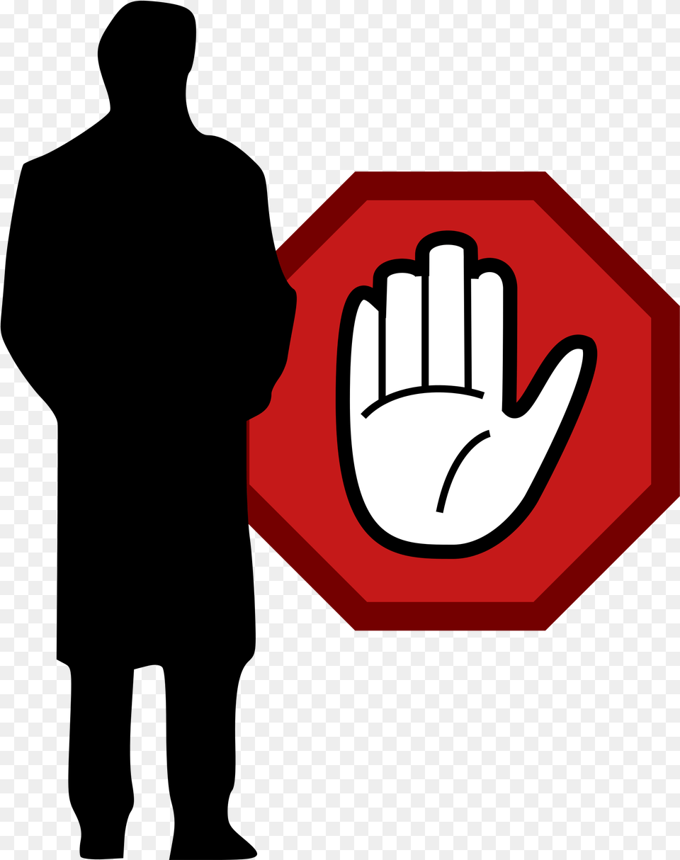 Transparent Stop Hand Stop Hand, Sign, Symbol, Clothing, Glove Png Image