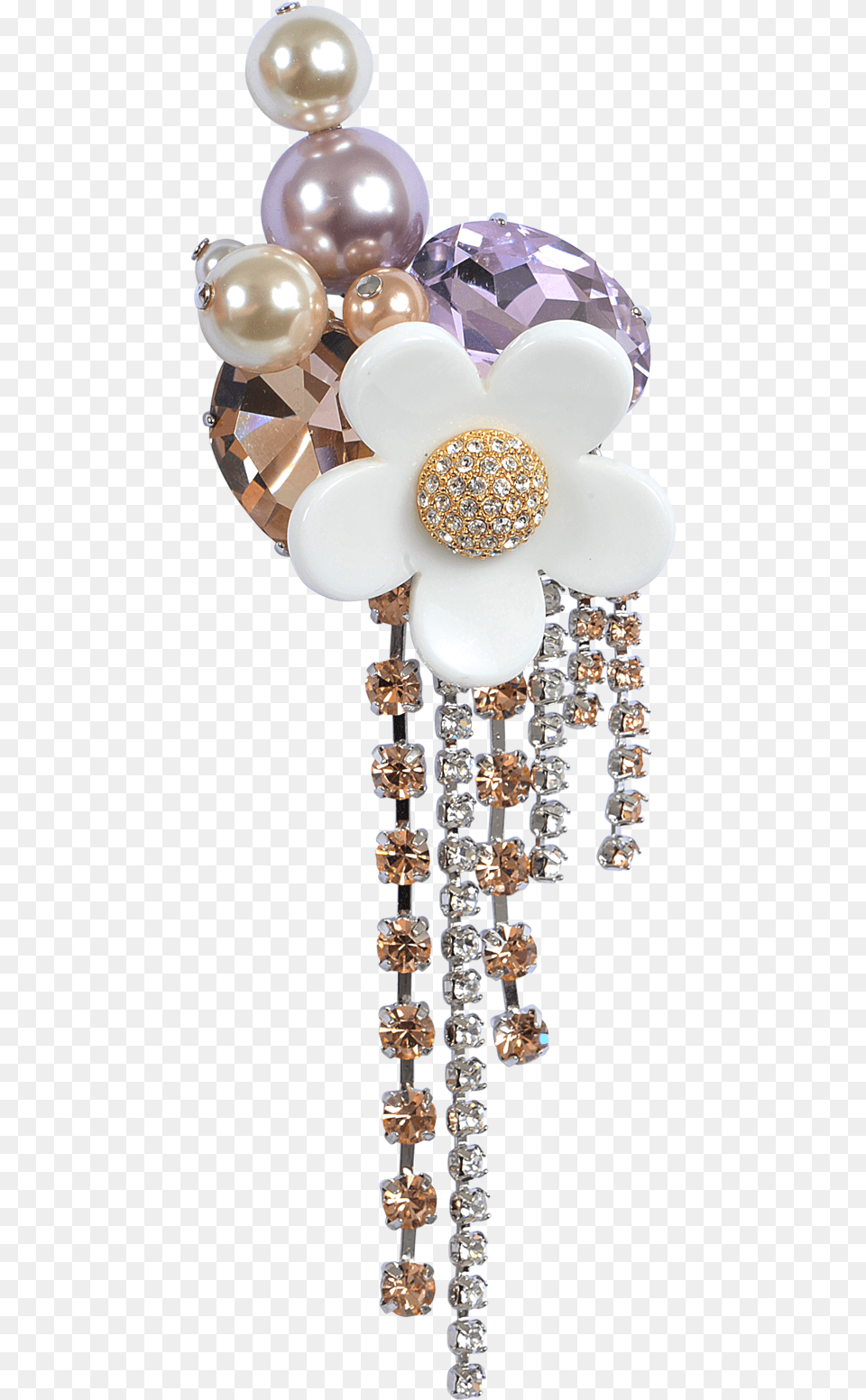 Transparent Strand Of Pearls Clipart Artificial Flower, Accessories, Jewelry, Earring, Necklace Png Image