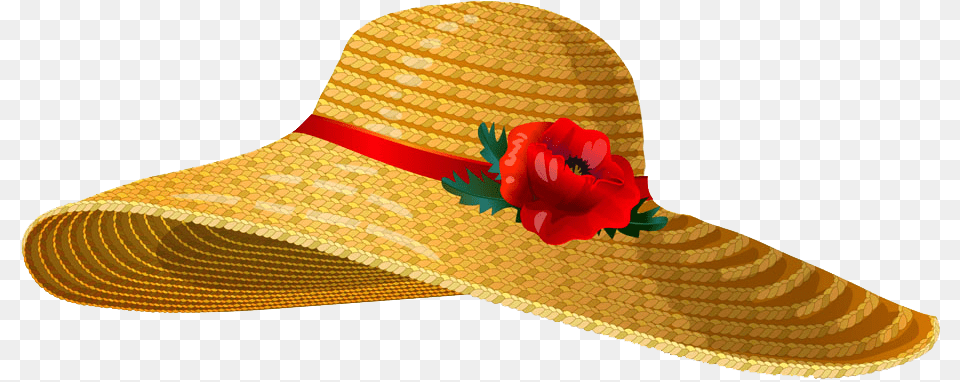 Transparent Straw Hat, Clothing, Sun Hat Free Png