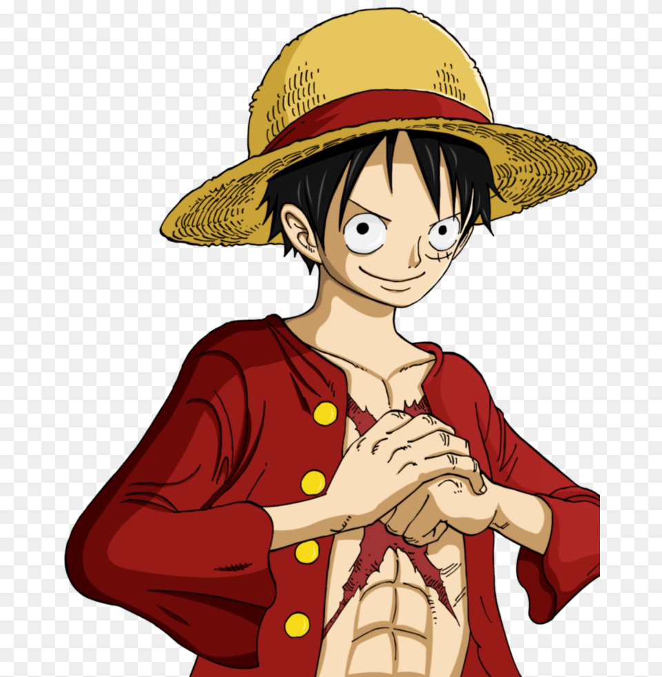 Transparent Straw Hat Clipart Luffy 2 Years Later, Adult, Publication, Person, Female Free Png