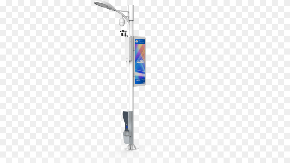 Transparent Street Lamp Post, Electrical Device, Microphone Free Png