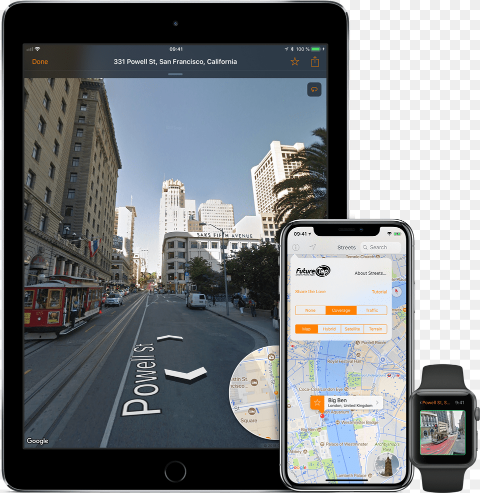 Streets Maps Street View Apple Watch, City, Electronics, Mobile Phone, Phone Free Transparent Png
