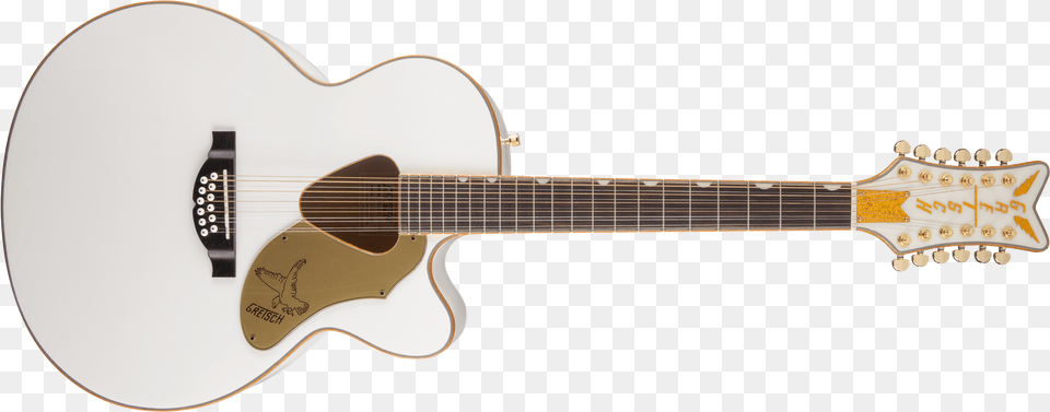 Transparent String Gretsch Guitar 12 String, Musical Instrument Png Image
