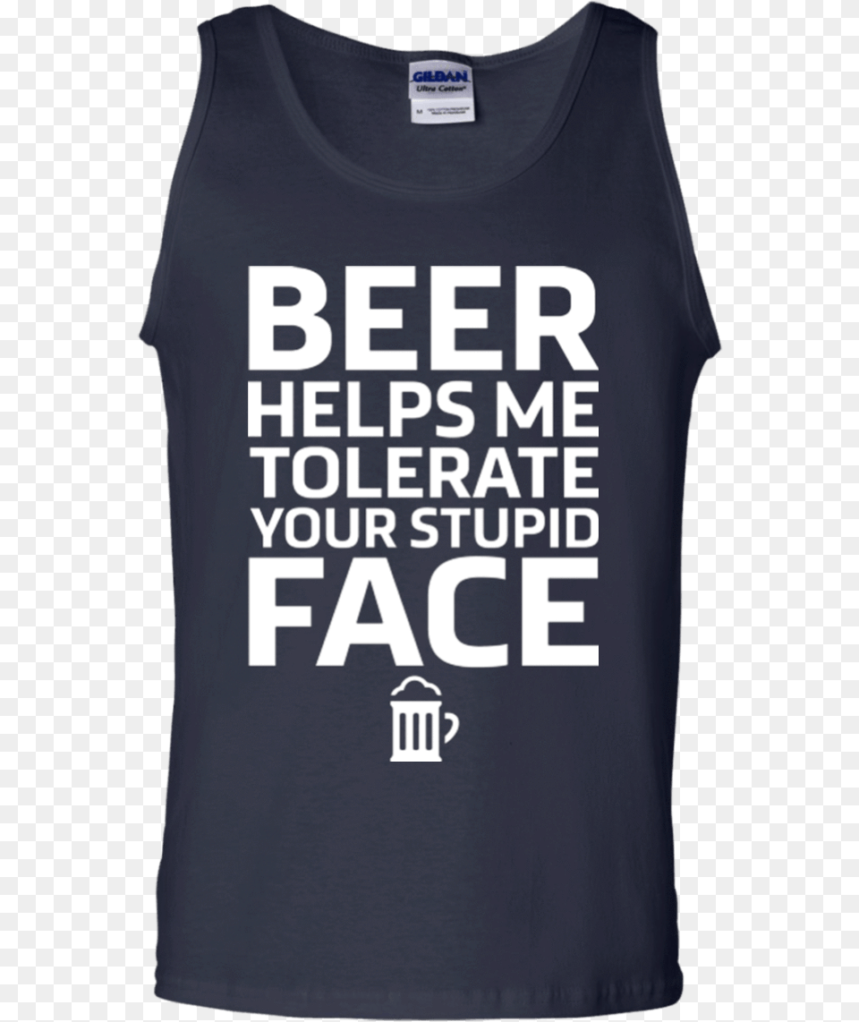 Stupid Face Active Tank, Clothing, T-shirt, Tank Top, Shirt Free Transparent Png