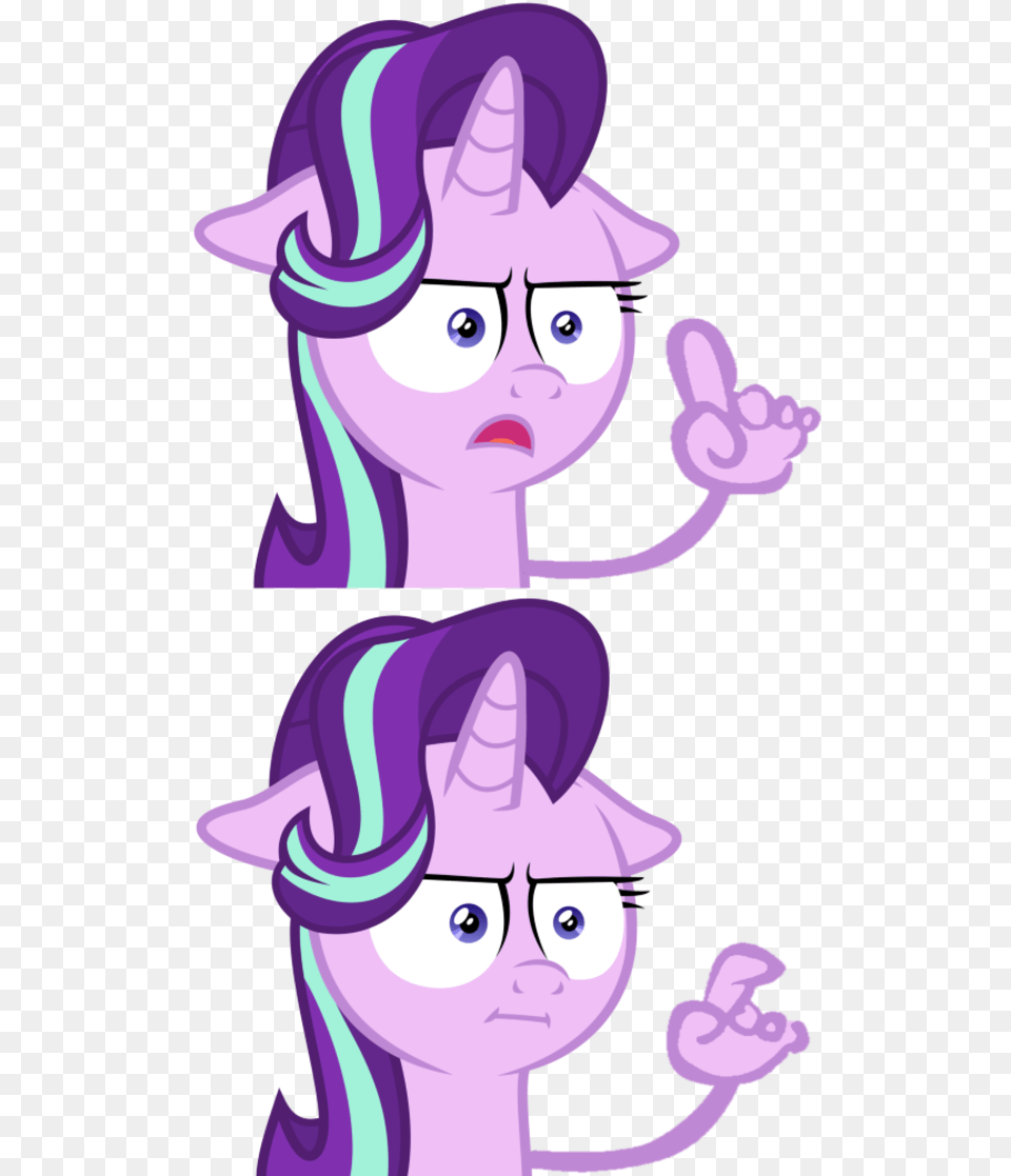 Transparent Stupid Face Starlight Glimmer I See, Purple, Publication, Book, Comics Png Image