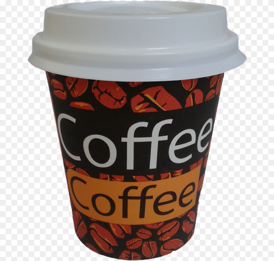 Transparent Styrofoam Cup Cafe En Vaso Desechable, Can, Tin, Beverage, Coffee Free Png Download